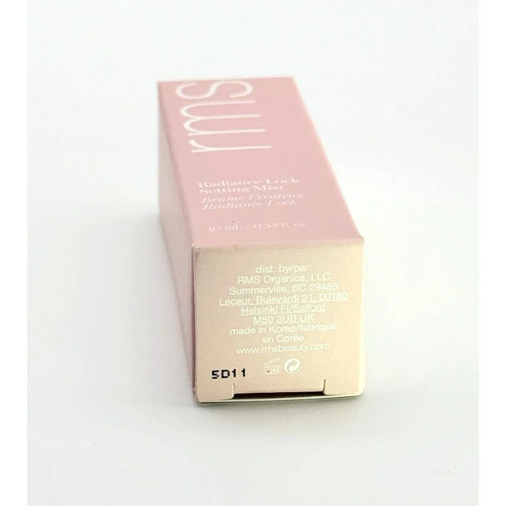 RMS Beauty Radiance Lock Setting Mist 10ml Travel Size New